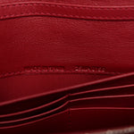 Patent Cannage Lady Dior Rendezvous Wallet On Chain Rouge Ceris