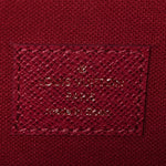 Monogram Pochette Felicie Chain Wallet Fuchsia