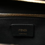 Shearling Macro FF 1974 Mini Backpack Tobacco Black