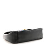 Calfskin Matelasse Small GG Marmont Shoulder Bag Black