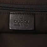 Monogram Calfskin Perforated Medium Flat Messenger Bag Dark Brown