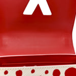 LV X YK Epi Infinity Dots Twist Shoulder Bag PM White Red