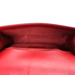 Caviar Quilted Medium Boy Flap Red