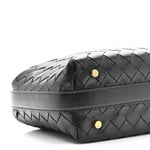 Calfskin Nappa Intrecciato Mini Wallace Black