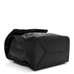 Calfskin Monogram Deli Paper Bag  Vintage Black