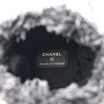 Denim Quilted Mood Mini Bucket With Chain Black Multicolor