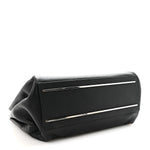 Calfskin Le Dix Soft Cabas M Shoulder Bag Black