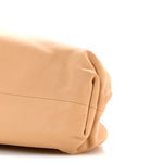 Smooth Butter Calf The Pouch Oversized Clutch Biscotto