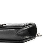 Caviar Quilted Medium Boy Flap Charcoal