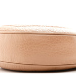 Pebbled Calfskin Mini Soho Chain Bag Camelia
