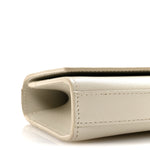 Grain De Poudre Classic Monogram Cassandre Clutch Crema Soft