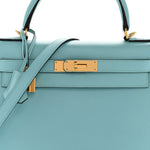 Epsom Kelly Sellier 28 Bleu Atoll