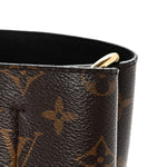 Monogram Flower Tote Black