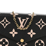 Empreinte Monogram Giant Felicie Pochette Black Beige