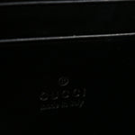 Calfskin Matelasse GG Marmont Chain Wallet Black