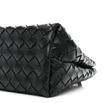 Nappa Intrecciato Small Andiamo Shoulder Bag Black