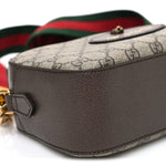 GG Supreme Monogram Web Neo Vintage Shoulder Bag Beige New Acero Crop