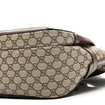 GG Supreme Monogram Medium Ophidia Day Backpack Brown