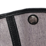 Toile Buffle Skipper Garden Party 36 MM Tote Black
