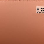 Shiny Caviar Mini Preppy Coco Shoulder Bag Light Pink