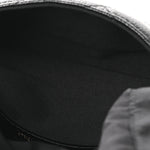 Caviar Fabric Foldable Tote Bag With Chain Black Multicolor