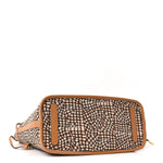 Visetos Medium Liz Reversible Shopper Tote Cognac