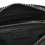 Soft GG Supreme Monogram Web Belt Bag Black Grey