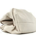 Smooth Butter Calf The Pouch Oversized Clutch Plaster