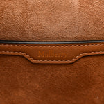 Silky Calfskin Mini Rider's Top Handle Bag Teak