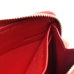 Toile Iconographe Zip Wallet Naturale Rosso Valentino