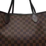 Damier Ebene Neo Neverfull MM Rose Ballerine
