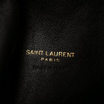 Suede Quilted Icarino Bag Cognac
