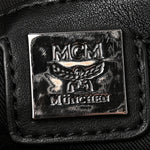 Nylon Monogram Studded Stark Medium Backpack Black