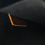 Denim Calfskin Reverse Monogram Malletage Alma BB Blue
