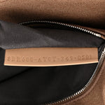Velvet Jacquard FF Crystal Baguette Cappuccino