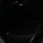 Shiny Calfskin Quilted Small Chanel 22 Black