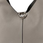 Calfskin Margot Hobo Grey
