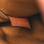 Triomphe Canvas Calfskin Mini Folco Backpack Tan