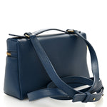 Grained Calfskin L19 Extra Pocket Pouch Navy Blue