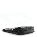 Shiny Calfskin Quilted Small Chanel 22 Black