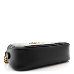 Calfskin Matelasse Small GG Marmont Camera Bag Black