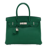 Togo Verso Birkin 30 Vert Vertigo Vert Fonce