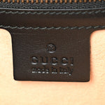 Calfskin Matelasse Medium GG Marmont Shoulder Bag Black