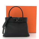 Togo Swift Medor Bag Black