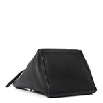 Supple Grained Calfskin Small Big Bag Black