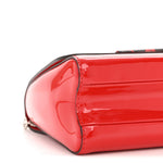 Patent Monogram Infrarouge Twist Shoulder Bag PM Coquelicot