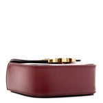 Shiny Calfskin Mini Chain Claude Burgundy