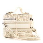 Oblique Diortravel Vanity Case Pale Gold
