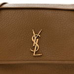 Grained Lambskin Monogram Large Niki Chain Satchel Dark Cork