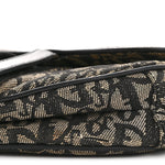 Monogram Saddle Bag Black